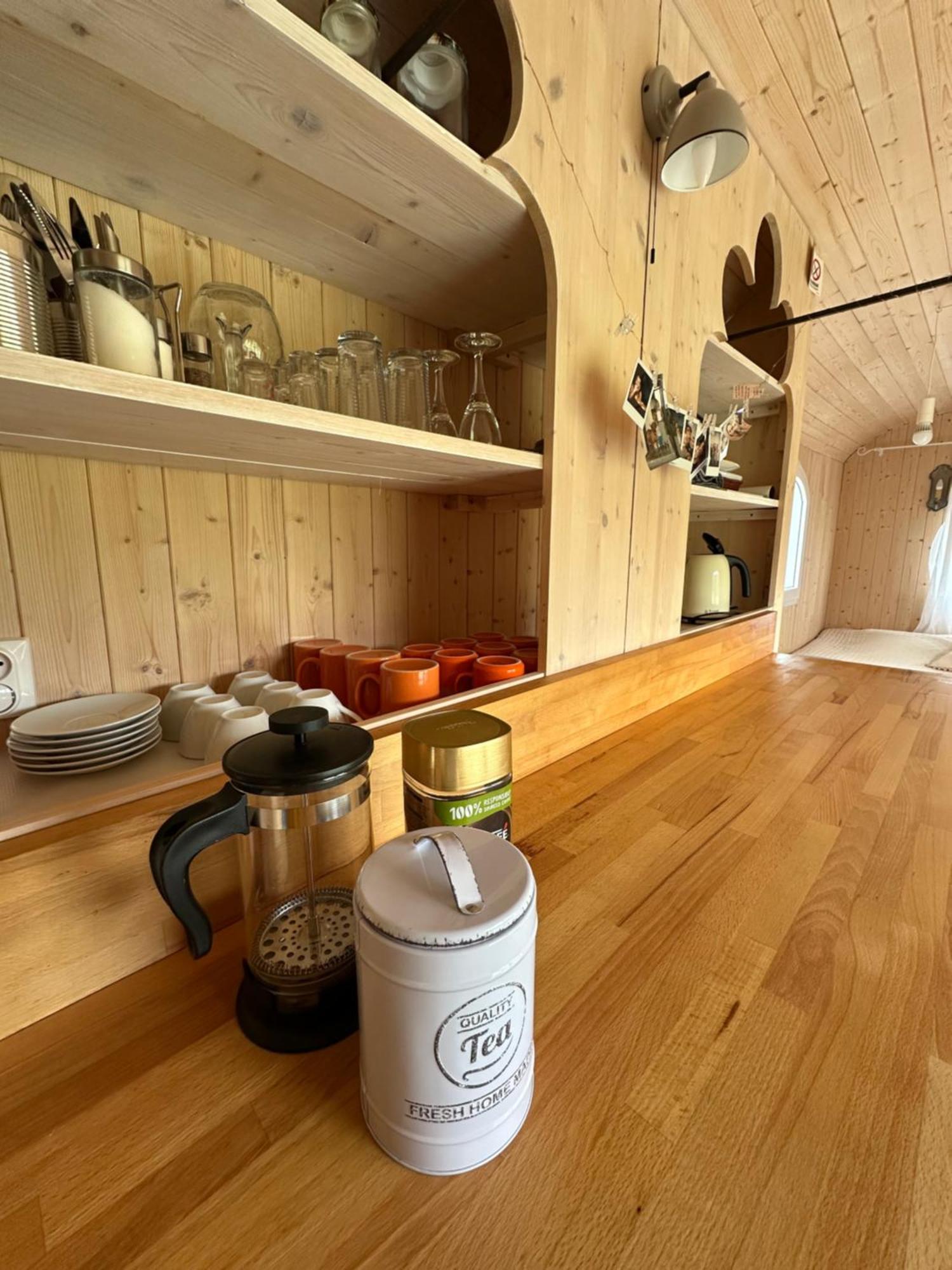 Glamping - Stylova Maringotka V Srdci Ladova Kraje, Pobliz Hlavniho Mesta Prahy Stribrna Skalice Kültér fotó